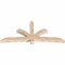 Ekena Millwork Davenport Smooth Timber Gable Bracket, Douglas Fir, 96"W x 44"H x 5 1/2"D x 5 1/2"F, 11/12 Pitch GBW096X44X0606DAV00SDF - alternate 4